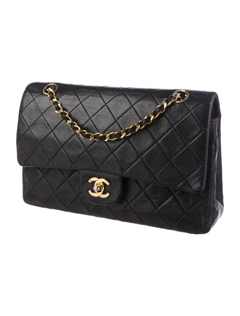 chanel classic medium flap bag price in paris|Chanel classic flap bag vintage.